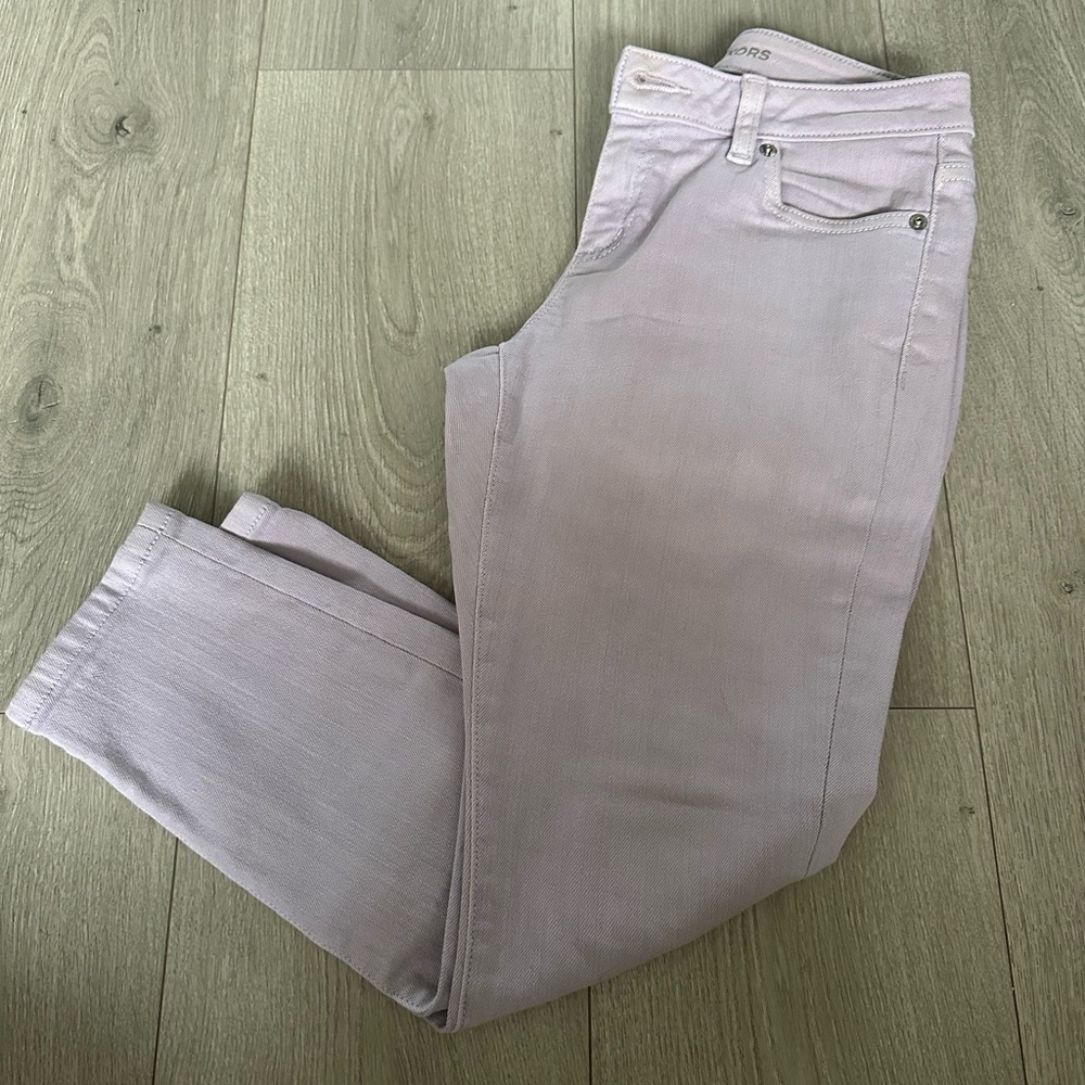 Michael Kors Women's Lavender Izzy Cropped Skinny